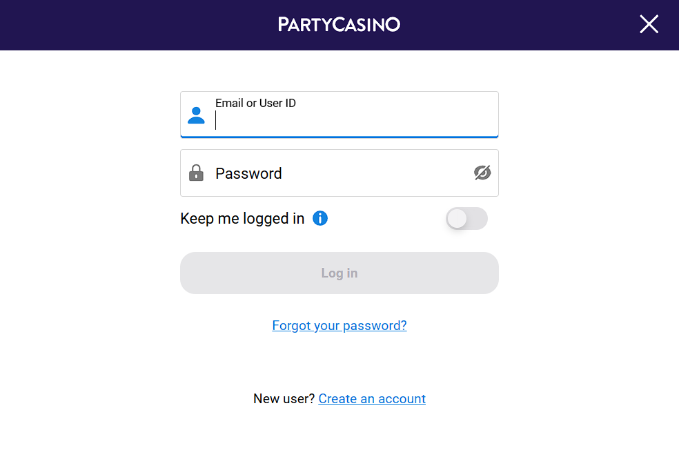 Party Casino Login